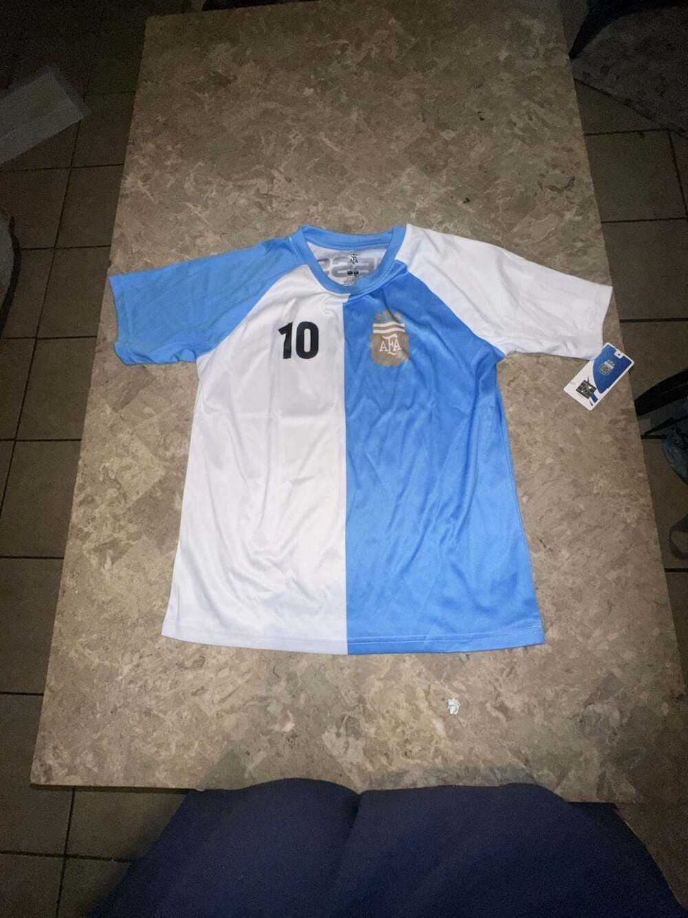 AFA Argentina Lionel Messi #10 Official Product Soccer Jersey Youth  YL (14-16)